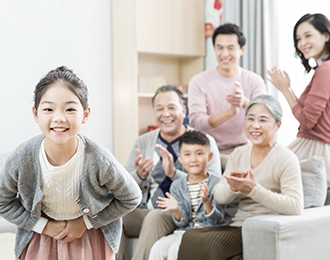 가족 출입 알림